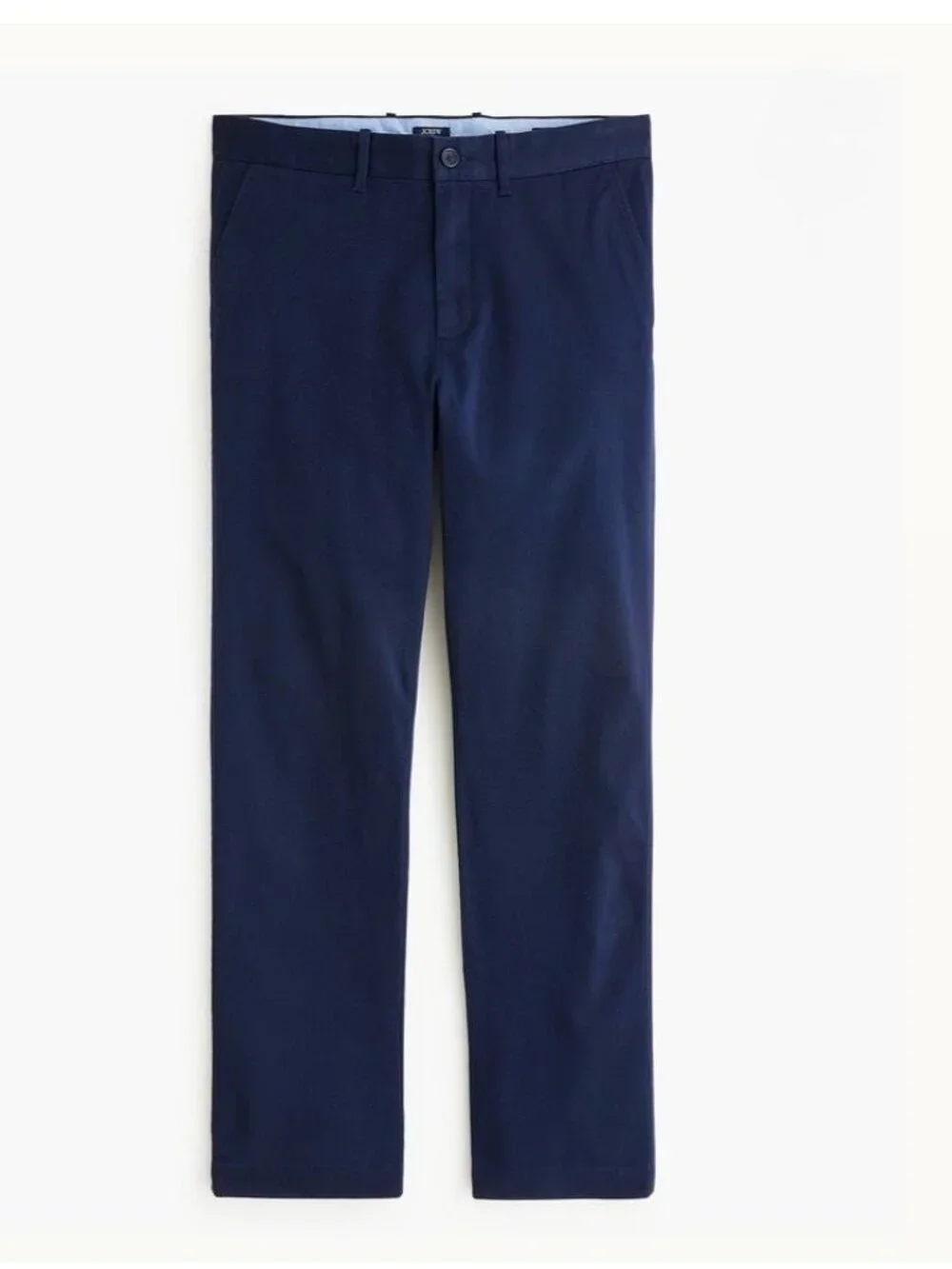 NWT J.Crew Navy Blue Straight Flex Chino Pants - Size: 32W/32L